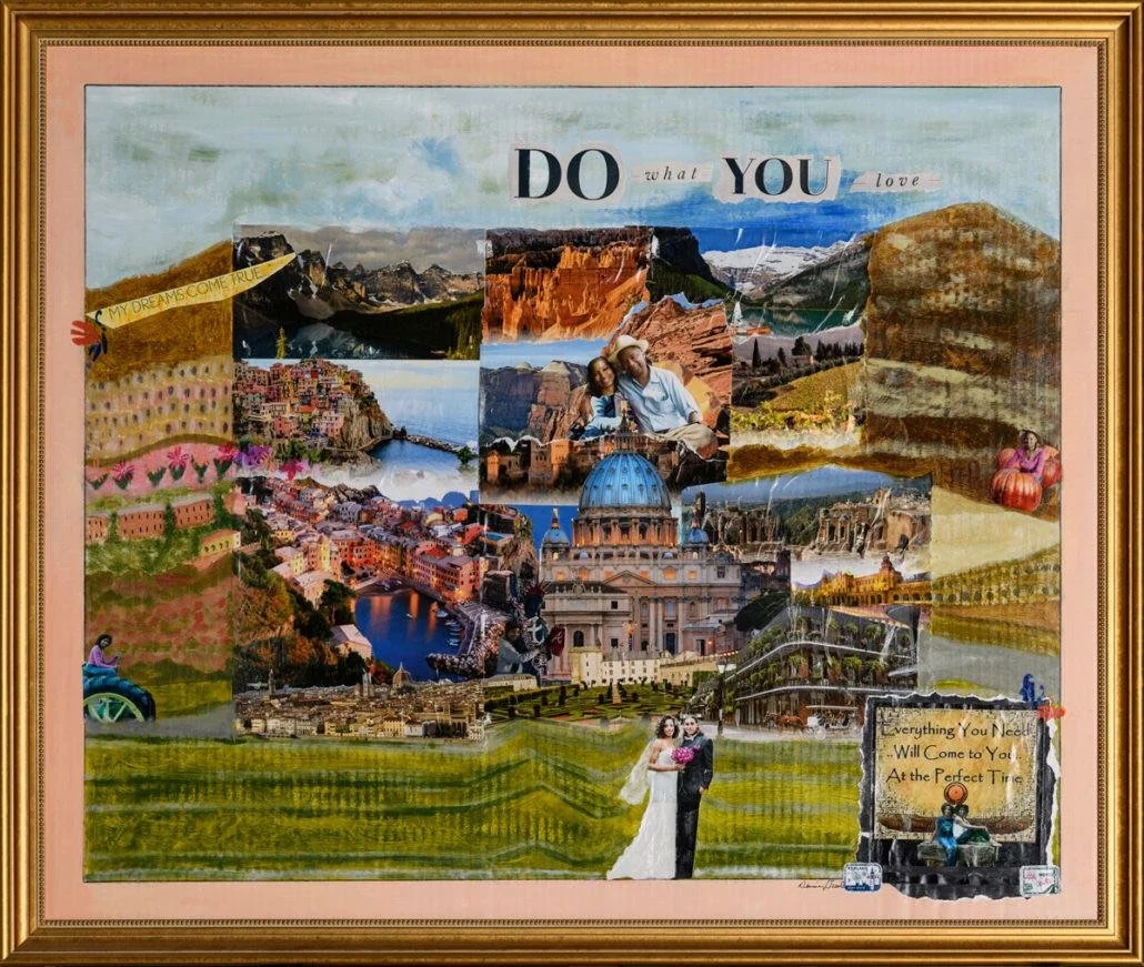 Collage & Mixed Media Gallery — Paint and Paper Visions